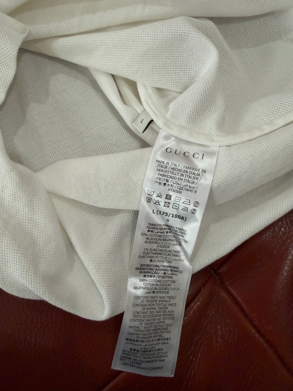Gucci White Polo Shirt - Picture 6 of 10